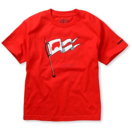 Trukfit Boys We Are Here Red Tee Shirt