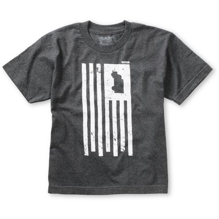 Trukfit Boys Truk America Charcoal Tee Shirt