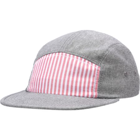 Chuck Originals Proper Red & Grey 5 Panel Hat