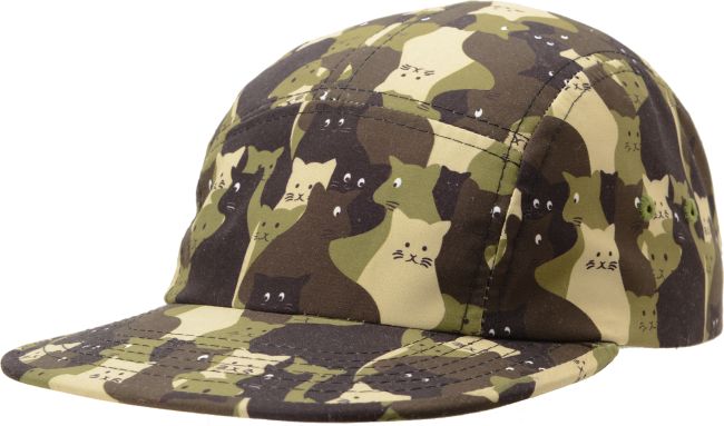 Chuck Originals Kitty Camo 5 Panel Hat