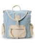 T-Shirt & Jeans Chambray & White Rucksack Backpack