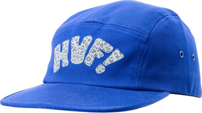 Huf Leopard Volley Blue 5 Panel  Hat