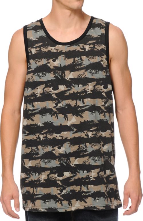 Empyre First Blood Camo Print Tank Top