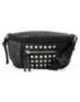 T-Shirt & Jeans Black Studded Fanny Pack