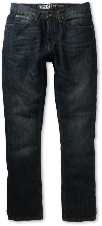 Free World Messenger Dark Dirty Denim Skinny Jeans