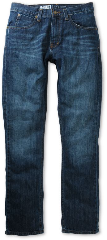 Free World Messenger Medium Blue Denim Skinny Jeans