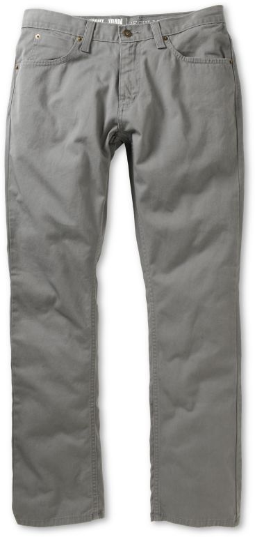 Free World Night Train Grey Twill Regular Fit Pants