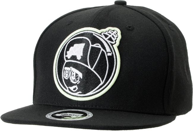 Trukfit Feelin Spacey Black & Glow In The Dark Snapback Hat