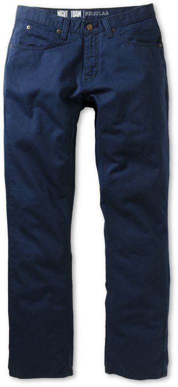 Free World Night Train Navy Twill Regular Fit Pants