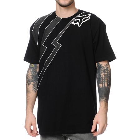 Fox Preverb Black Tee Shirt