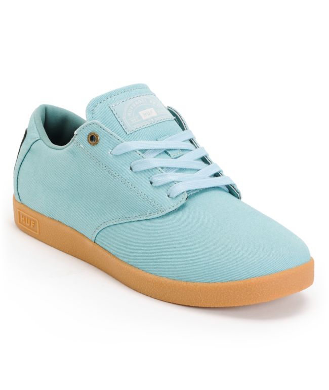 Huf Hufnagel Pro Washed Jade Canvas Skate Shoe