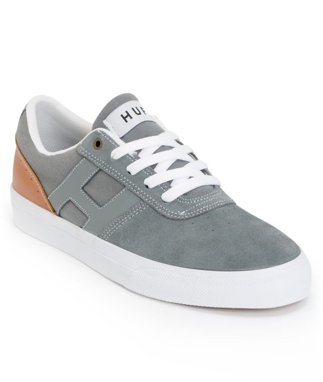 Huf Choice Castlerock & Tan suede Skate Shoe