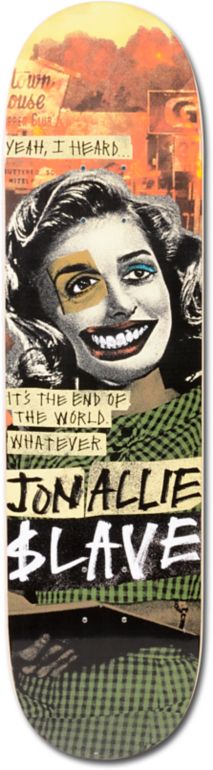 Slave Allie End Of The World 8.125 Skateboard Deck