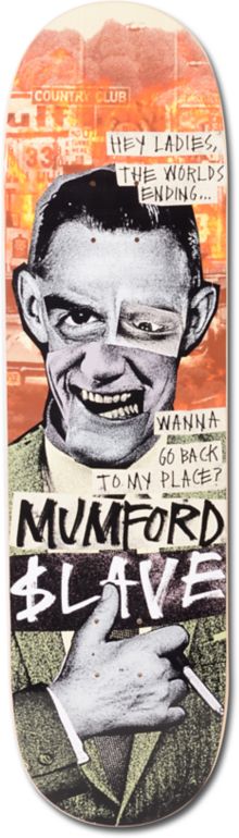 Slave Mumford End Of The World 8.375 Skateboard Deck