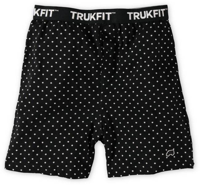 Trukfit Star Polka Dot Black Knit Boxers