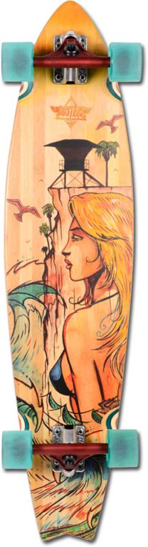 Dusters Crusher Bamboo 38 Longboard Complete