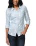Volcom Girls Calmate Tribal Print Button Up Shirt