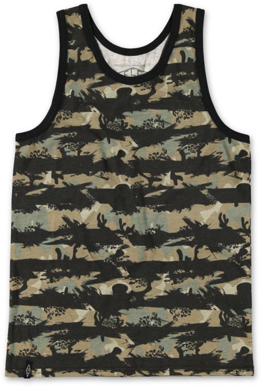 Empyre Boys First Blood Camo Print Tank Top