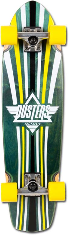 Dusters Keen 31 Green & Yellow Complete Cruiser Skateboard