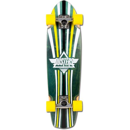 Dusters Keen 31 Green & Yellow Complete Cruiser Skateboard