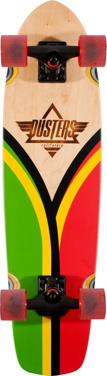 Dusters Flashback Rasta 31 Complete Cruiser Board