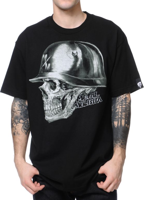 Metal Mulisha Pitted Black Tee Shirt