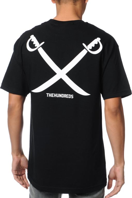The Hundreds Division Black Tee Shirt