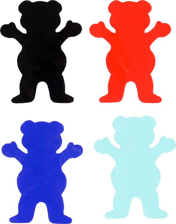 Grizzly Mini Bear Assorted Sticker