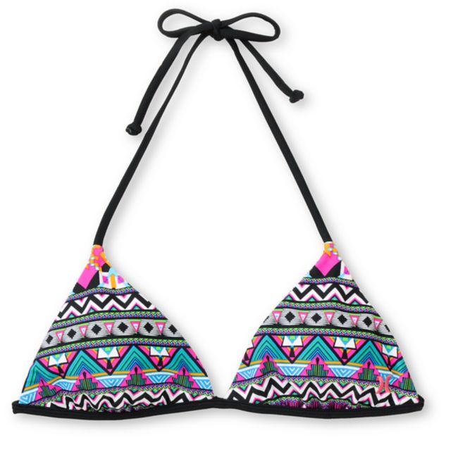 Hurley Girls Tribal Fusion Reversible Triangle Bikini Top