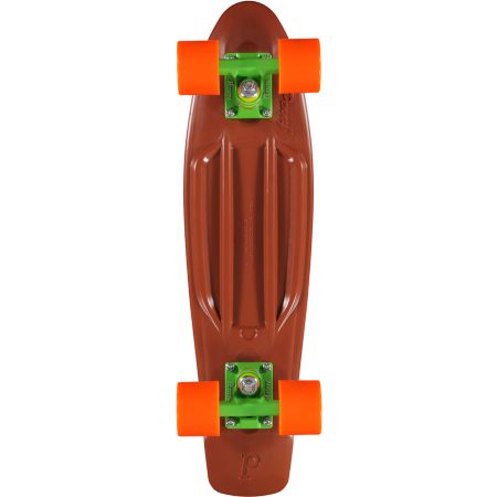 Penny Skateboards Organic Brown, Green & Orange 22 x 6 Cruiser Complete