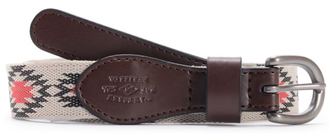 Vans Original Pattern Brown Belt