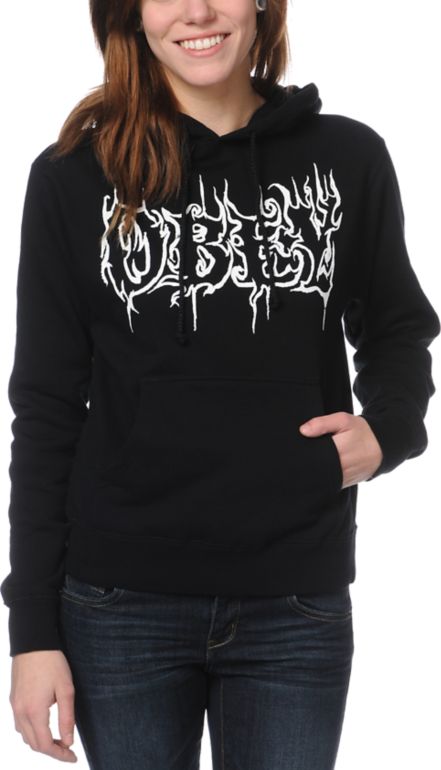 Obey Filth Black Pullover Hoodie