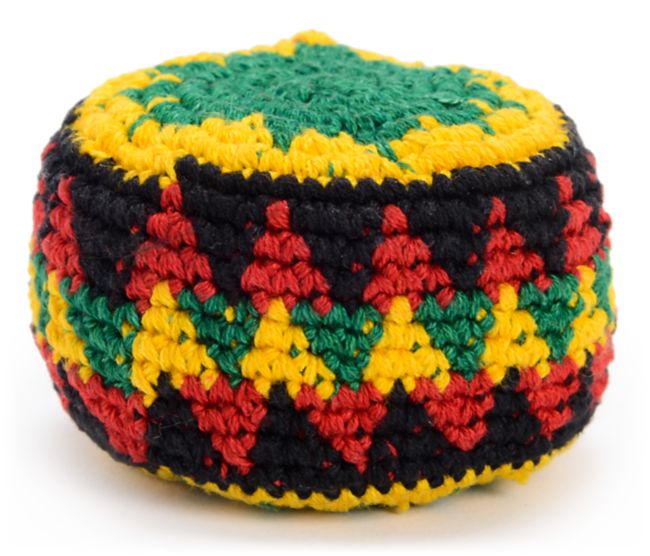 Guatemalart Rasta Crochet Hacky Sack