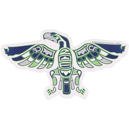 Cakeface Native Hawks Sticker