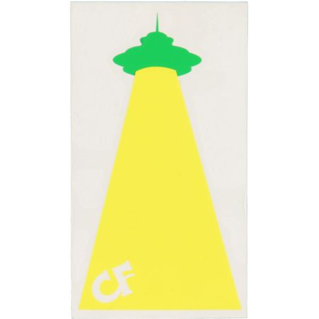 Cakeface SEAliens Green & Yellow Decal Sticker