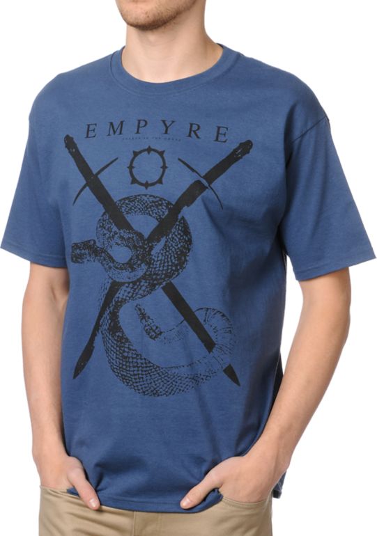 Empyre Hissstory Medium Blue Tee Shirt