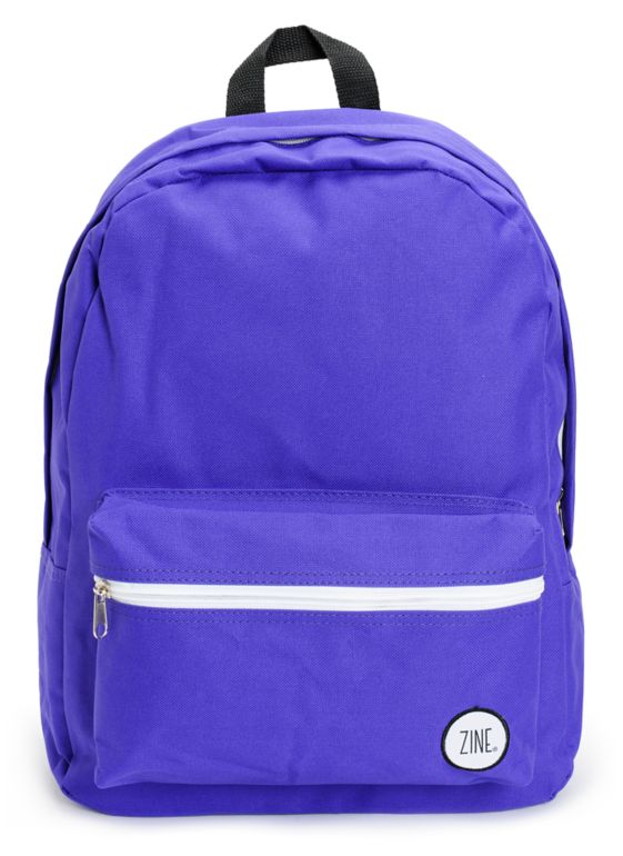 Zine Girls Neon Purple Backpack