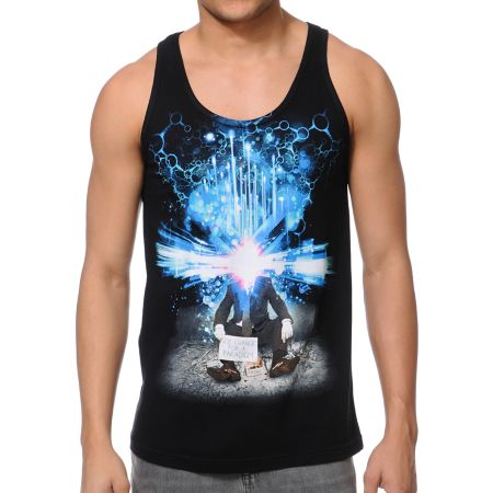 Imaginary Foundation Change For A Paradigm Black Tank Top