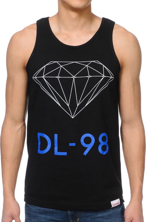 Diamond Supply DL-98 Black Tank Top