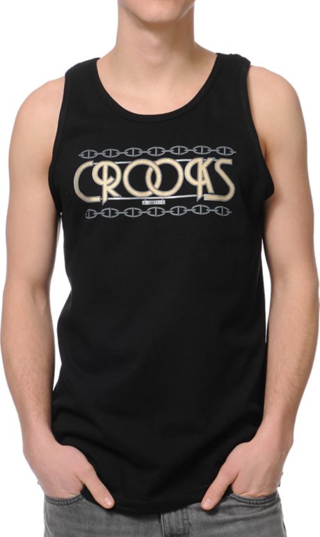 Crooks and Castles Royal Crooks Black Tank Top