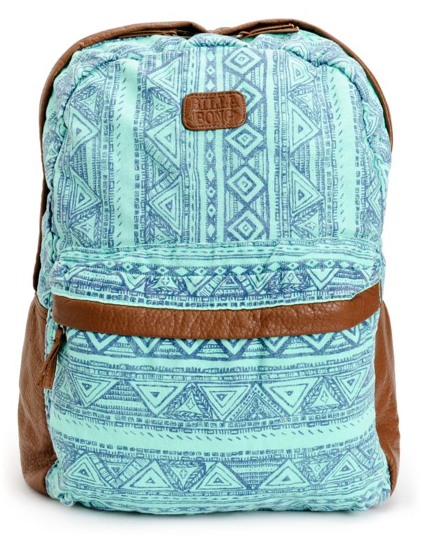 Billabong Fashion Masters Tribal Print Aqua Backpack