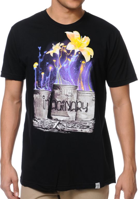 Imaginary Foundation Rubbish Black Tee Shirt