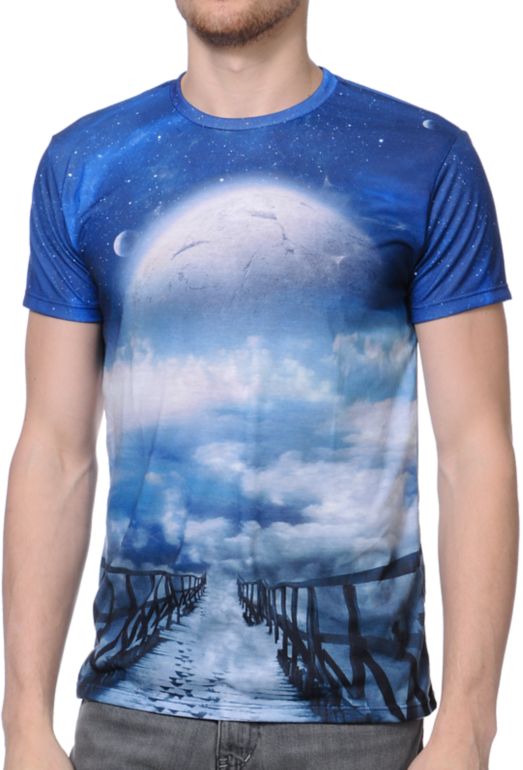 Imaginary Foundation Moonrise Sublimated Tee Shirt
