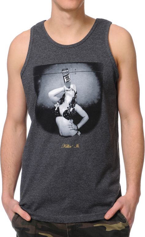 DGK KillN It Charcoal Tank Top