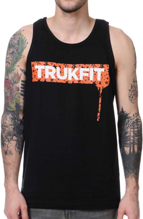 Trukfit Stardrip Black Tank Top