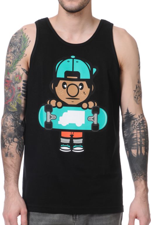 Trukfit Lil Tommy Black Tank Top