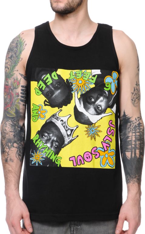 JSLV 6 Feet Black Tank Top
