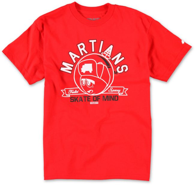Trukfit Boys Martians Red Tee Shirt