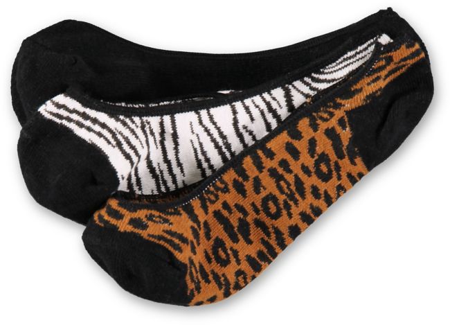 Empyre Girls 3-Pack Into The Wild No Show Socks