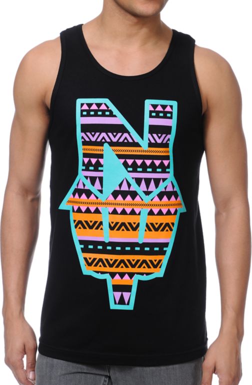 Casual Industrees En El Dub Black Tank Top